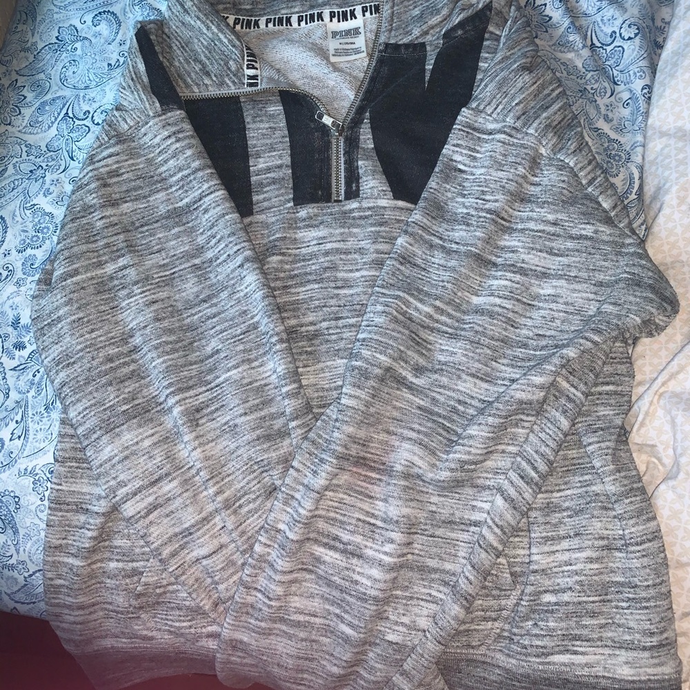 Women’s Victoria’s Secret pink grey hoodie
